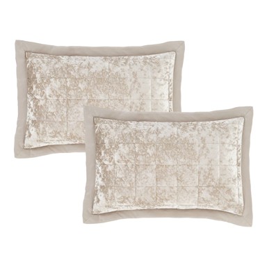 CATHERINE LANSFIELD Jastučnice Crushed Velvet set 2 kom 75x50 cm