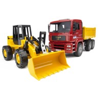 MAN TGA kiper i FR130 utovarivač