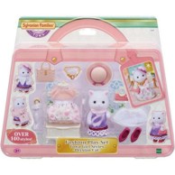 SYLVANIAN FAMILIES Set Lutaka The Fashion Suitcase And Big Sister Persian Cat