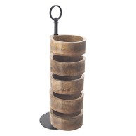 ORION Drven etažer Mango