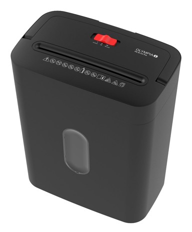 OLYMPIA Uništavač papira PS 53 CC Pro, križno rezanje, 68 dB, crni