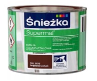 ŚNIEŻKA Supermal emajl, smeđa 8016, sjaj, 0,2 l