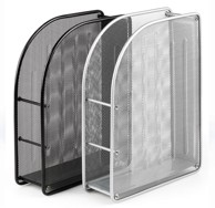 Stalak za časopise metalni, srebrna