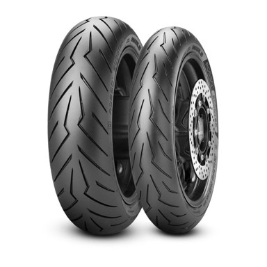 PIRELLI Guma za skuter/moped 130/70R12 62P DIABLO ROSSO SCOOTER, stražnja