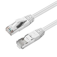 Mrežni spojni kabel, S/FTP, kategorija 6A, duljina 0,25 m, LSZH, bijela
