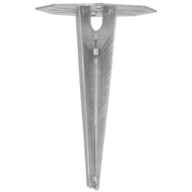 Sidro za zabijanje u tlo za vrtne svjetiljke, 190 mm, osmerokutno