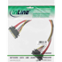 INLINE SATA kabel 29652A, 0,3 m, višebojni