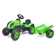 Traktor GARDEN MASTER s prikolicom, zeleni