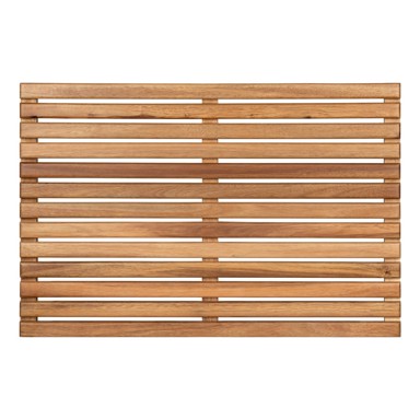 WENKO Drvena kupaonska prostirka u prirodnoj boji 40x60 cm Acacia