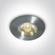 ONE LIGHT Ugradbena svjetiljka led 3w/700ma/ip65/270lm/3000k aluminij dm10103m/al/w