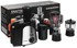 NIKCORP Višenamjenski sokovnik i mikser KD4137, 1500 W, posuda 1000 ml, 2 brzine, set 2 kom., srebrni