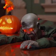 SPOOKA Zombi puzajući halloween 110 x 50 x 21 cm, zelena