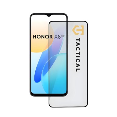 TACTICAL Zaštitno staklo Glass Shield 5D za Honor X8 5G/X6 4G, crno