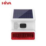 Vanjska bežična solarna sirena, vodootporna, svjetlosna, WiFi sirena za alarmni sustav