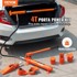 VEVOR Hidraulična dizalica Porta Power komplet 4 tone, crvena