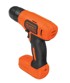 BLACK+DECKER Akumulatorska bušilica-odvijač BDCD8, 7,2 V, 1,5 Ah