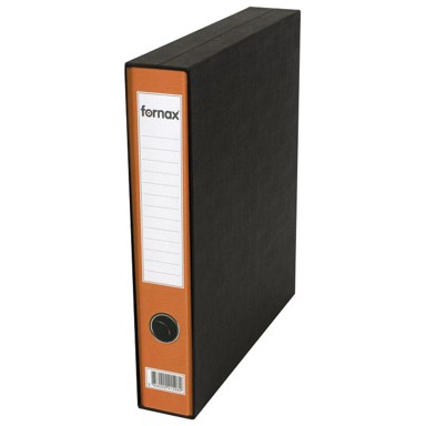 FORNAX Registrator A4 Prestige, uski, u kutiji, narančasti