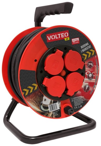 PLAST ROL Produžni kabel na bubnju H05RR-F 3x1.5 30 m VT-420-3015