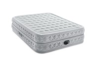 INTEX Krevet na napuhavanje Queen Supreme Air-Flow s Fiber-Tech RP, svijetlo siva - 51 cm , 152 cm, 203 cm, 272 kg