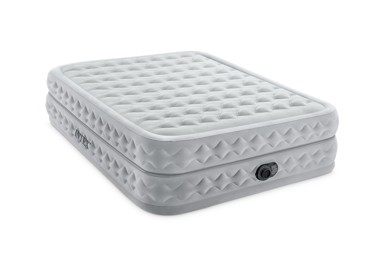 INTEX Krevet na napuhavanje Queen Supreme Air-Flow s Fiber-Tech RP, svijetlo siva - 51 cm , 152 cm, 203 cm, 272 kg