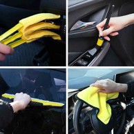 Set četki za čišćenje automobila, višebojni, 19 komada