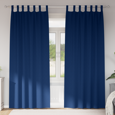 Zavjese za zamračivanje 260x140 cm 2kom, plave
