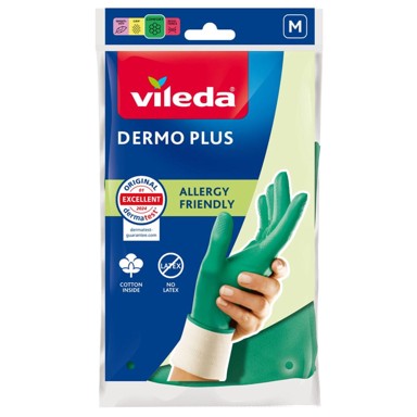 VILEDA Gumene rukavice Dermo Plus, veličina M
