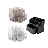 Stolni organizator za pisaljke, siva