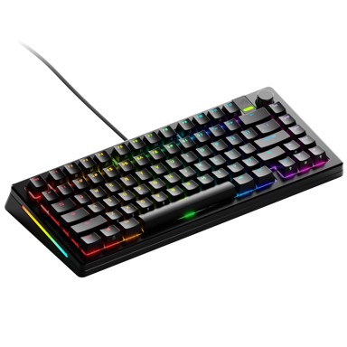 GLORIOUS Tipkovnica GMMK 3 Pro 75 % Custom Gaming - Pre-Built, ANSI (US), Fox Switches, crna GLO-KB-GMMK3-PRO-75-PB-FOX-W-BLK-US