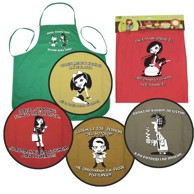 Pregača s natpisom, 70x69 cm