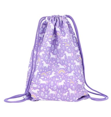 A LITTLE LOVELY COMPANY Sportski dječji ruksak s vezicom Unicorn Dreams