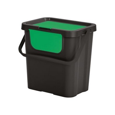 TONTARELLI Kanta za smeće Moda Double, 24 L, zelena