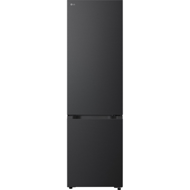 LG Samostojeći kombinirani hladnjak GBBS726BEV, 375 l, crni