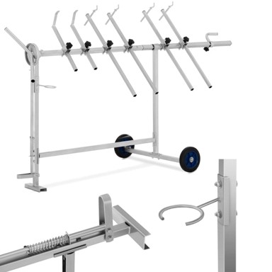 MSW Rotacijski stalak za lakiranje Standard, 6 krakova, do 90 kg