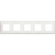 LEGRAND Classia ukrasni okvir 2+2+2+2+2m peterostruki bijeli mat r4802m5ws