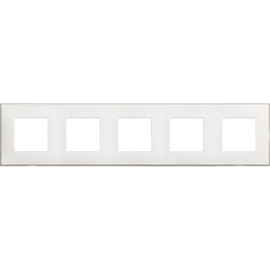 LEGRAND Classia ukrasni okvir 2+2+2+2+2m peterostruki bijeli mat r4802m5ws