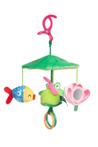 Igračka za kolica žaba na vrtuljku, šarena