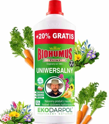 EKODARPOL Biohumus Extra organsko gnojivo univerzalno 1 l