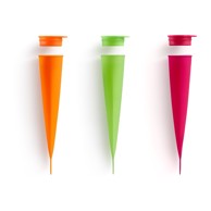 LÉKUÉ Silikonski kalupi za sladoled, set 3 kom