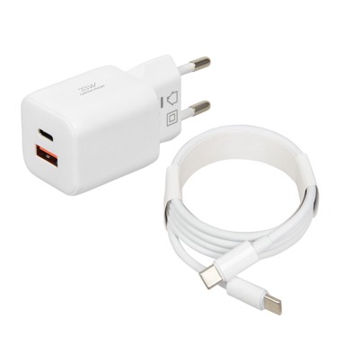 IBOX Punjač C-42, GaN PD, 33W, bijeli