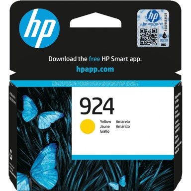 HP Tinta 924 original, žuta