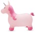 Skakalica jednorog, gumena, roza, 60 cm