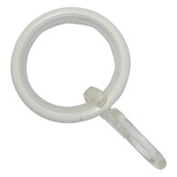 GARDINIA Prsten za zavjese s umetkom i kukom, set 10 kom Crete