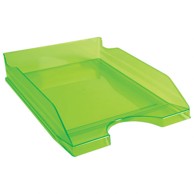 FORNAX Ladica za spise Ecotray, prozirno svijetlozelena
