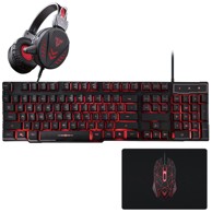 CONNECT XL Gaming set, slušalice, tipkovnica, miš, podloga za miš