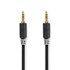 NEDIS Stereo audio kabel 3,5 mm muški – 3,5 mm muški, 10 m, antracitni, pozlaćeni