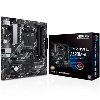 ASUS Matična ploča Prime A520M-A II/CSM, AMD A520, mATX, s. AM4