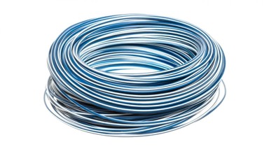 Instalacijski kabel H05V-K 0,75 tamnoplavi s bijelom prugom, 100 m