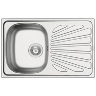 PYRAMIS Sudoper CRETA Margarita, inox 18/10, 75,5 × 48 cm, 1B 1D