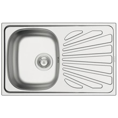 PYRAMIS Sudoper CRETA Margarita, inox 18/10, 75,5 × 48 cm, 1B 1D
